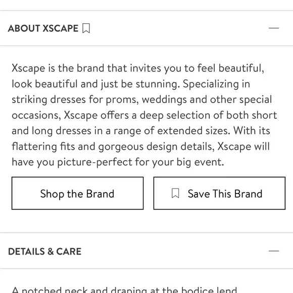 NWT Red strapless dress 💃 by Xscape size 12 Made in the USA - Picture 14 of 15